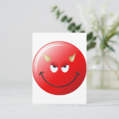 悪魔の顔 ポストカード (スタンド正面)