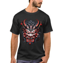 悪魔の顔 メンズTシャツ