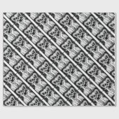 悪魔の顔 ラッピングペーパー (フラット)