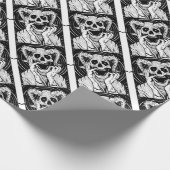 悪魔の顔 ラッピングペーパー (角)