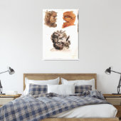 悪魔の首長 キャンバスプリント (インサイチュ (寝室))