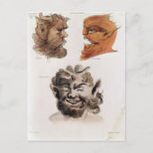 悪魔の首長 ポストカード (正面)