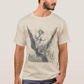 悪魔の鷲　運命の騎乗 Tシャツ (正面)
