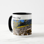 悪魔のPostpileの父の日 マグカップ (正面左)