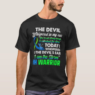 悪魔はあなたは私の耳の中で強くない声でささやいた Tシャツ