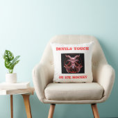 悪魔はアイスホッケーの枕で触れます クッション (椅子)