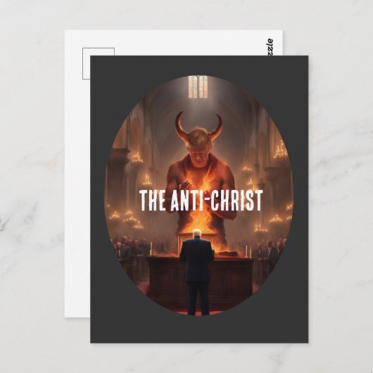 悪魔はアンチを切祈り倒す ポストカード (正面/裏面)