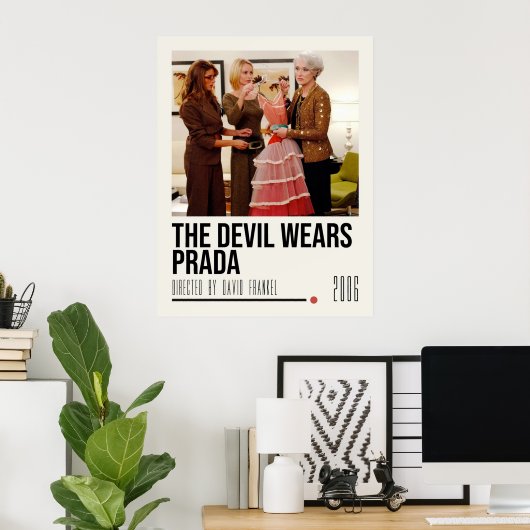 悪魔はプラダ映画を着ている ポスター (ホームオフィス)