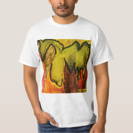 「悪魔は問題だ」 Tシャツ