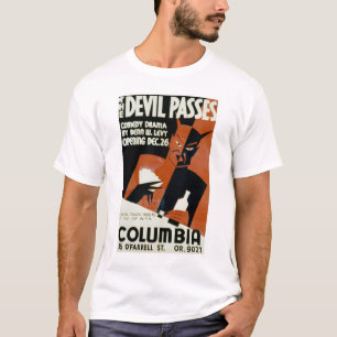 悪魔は喜劇に1940 WPAを渡します Tシャツ