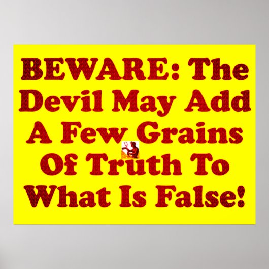 悪魔は嘘つきだ！ ポスター (正面)