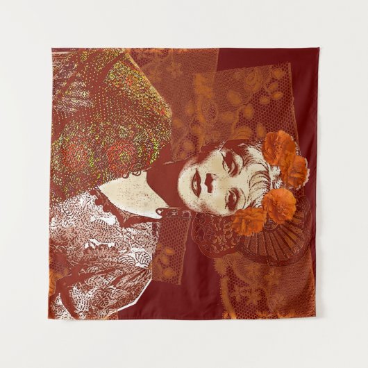 悪魔は女だ タペストリー (正面(横))