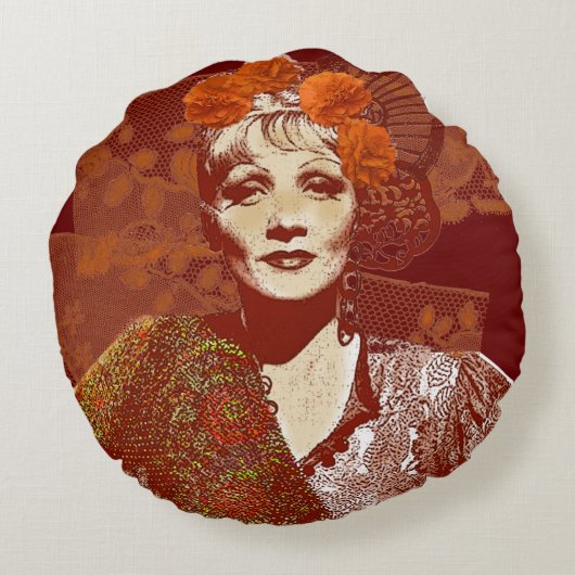 悪魔は女だ ラウンドクッション (裏面)