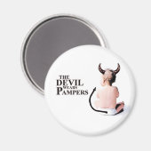 悪魔は小冊子を被る マグネット (正面/裏面)