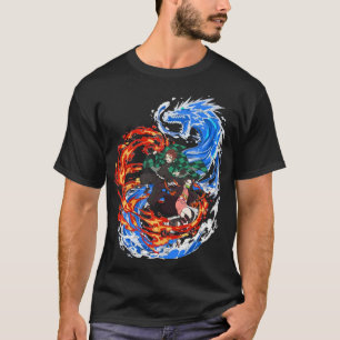 悪魔は水を吸い、火を放つTシャツ Tシャツ