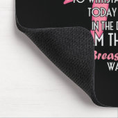 悪魔は私の耳の中で囁いた私は嵐 – ブリ マウスパッド (コーナー)