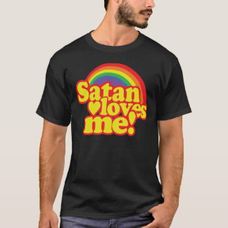 悪魔は私を愛している 友達へのギフト Tシャツ