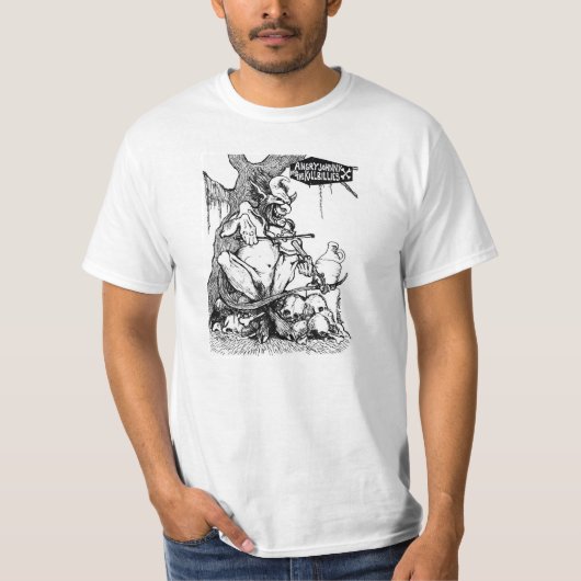 悪魔はKillvilleにダウン状態になりました Tシャツ (正面)