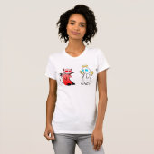 悪魔または天使 Tシャツ (正面フル)