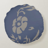 悪魔を受け入れる(甘いエンドウ豆で割れる) ラウンドクッション (裏面)