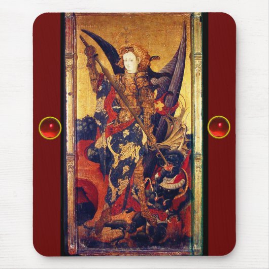 悪魔を追い払う聖マイケル・ヴァニシング、 マウスパッド (正面)