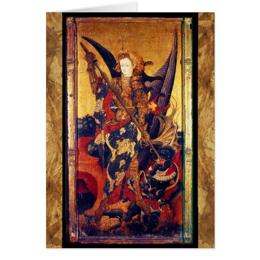 悪魔を退治する聖ミカエル (正面)