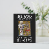 悪魔を顔で! ポストカード (スタンド正面)