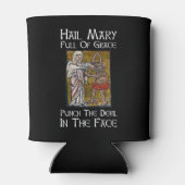 悪魔を顔で! 缶クーラー (裏面)