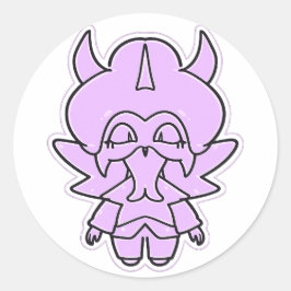 悪魔カゲコ ファンタジー クリーチャー ステッカー