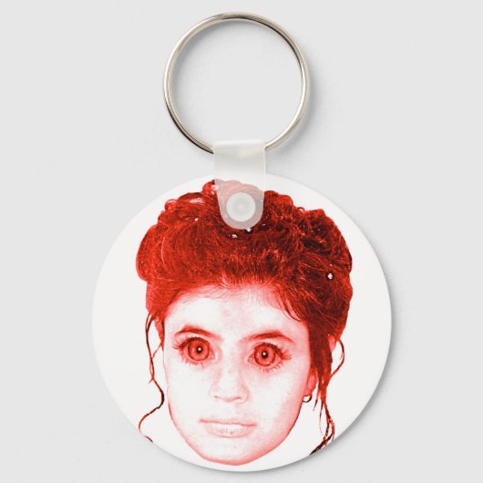 悪魔ガールキーチェーン キーホルダー (正面)