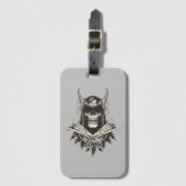 悪魔スカル ラゲッジタグ (正面縦)