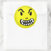 悪魔ステッカー ラウンドシール (バッグ)