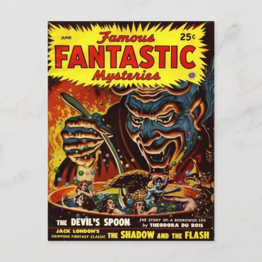 悪魔スプーン ポストカード (正面)