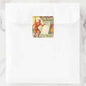 悪魔フルーツランプメニュー スクエアシール (バッグ)