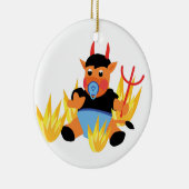 悪魔ベビー セラミックオーナメント (右)