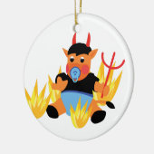 悪魔ベビー セラミックオーナメント (左)