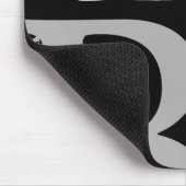 悪魔マウスパッドトレンド抽象芸術アート白黒 マウスパッド (コーナー)