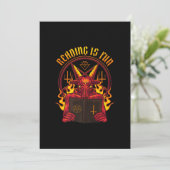 悪魔ヤギ異教のプレミアム シーズンカード (スタンド正面)