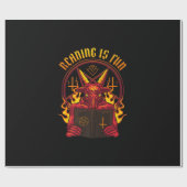 悪魔ヤギ異教のプレミアム ラッピングペーパー (フラット)