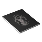 悪魔ヤギPentagram Baphometサタンオカルトサタン ノートパッド (アングル)