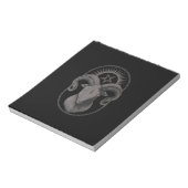 悪魔ヤギPentagram Baphometサタンオカルトサタン ノートパッド (回転)