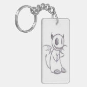 悪魔及び天使 キーホルダー (正面左)