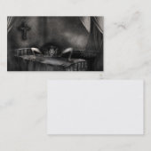 悪魔払いの祈祷師のカスタマイズ可能なハロウィンの名刺 名刺 (正面/裏面)