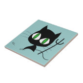 悪魔猫 タイル (側面)