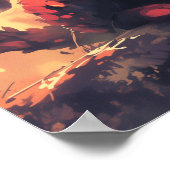 悪魔猫 ポスター (角)