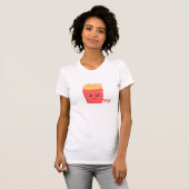 悪魔的かわいいフレンチフライ Tシャツ (正面フル)