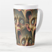 悪魔的なコーヒー カフェラテマグ (右アングル)