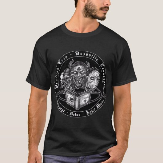 悪魔的なトリオ ファミリー フレンズ Tシャツ (正面)