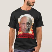 悪魔的なプーチン 核の狂人 Tシャツ (正面)