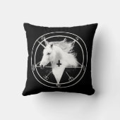 悪魔的なユニコーンの枕 クッション (裏面)